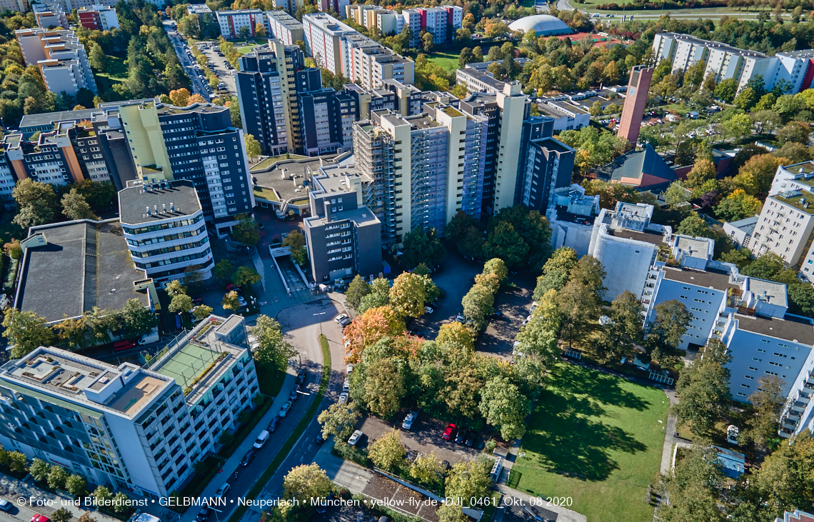 08.10.2020 - Marx-Zentrum am Karl-Marx-Ring 52-62 in Neuperlach